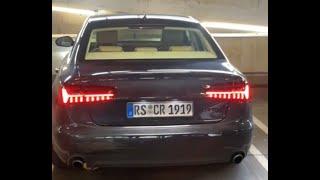 Audi A6 C7 4G 2023 Style Animation DRL Headlight Rückleuchten