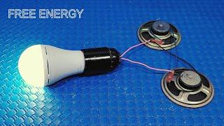 How to make free energy from speaker magnets (220V Electric) | Simple Tips