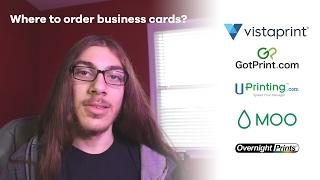 Where to Order Business Cards? | 5 Sites Compared