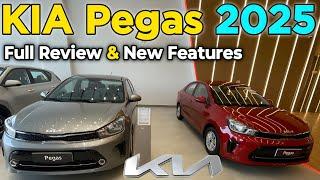 2025 KIA Pegas Full Review & Full Specifications | KIA Pegas Sedan Family Car Review