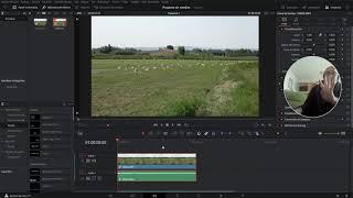 Davinci Resolve. Estabilización tras grabar a mano.