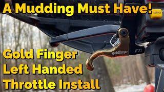 How To Install A Gold Finger Left Handed Throttle On A Can-Am Outlander/Renegade