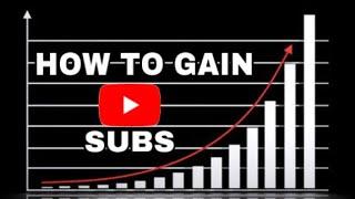 The GREATEST way to gain YouTube Subscribers FAST