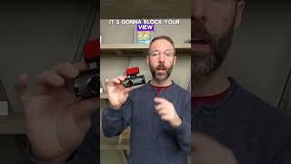  Enesy dashboard camera gives balanced front and rear recording precision