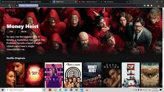 Netflix Clone made with ReactJS