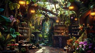 Magical Exotic Plant Shop  Enchanting Fairy Music Helps you Positive Energy, Dispel Fatigue