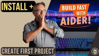 AIDER.AI & Install & Build your first App in MINUTES!