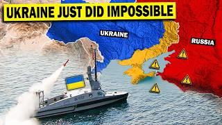 Ukraine SHOCKED Russia by Revealing Never-Before-Seen Aircraft Carrier on Black Sea