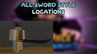 ALL SWORD STYLE LOCATIONS IN ONE PIECE MILLENNIUM 3