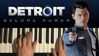 Detroit: Become Human - Connor Main Theme (Piano Tutorial Lesson) - HOW TO PLAY