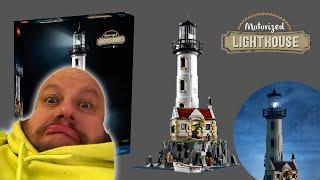 Lego Motorised Lighthouse Build: 21335 - 2065 pieces!!