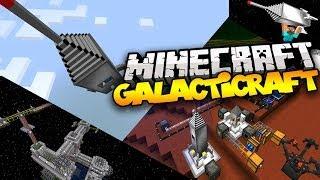 Minecraft GALACTICRAFT! (Build a Rocket & Travel to The Moon!) | Mod Showcase