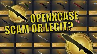 OpenXCase Scam or Legit? - Exposing CS:GO Sites (FREE KNIVES?!)