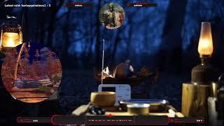 Just staying warm by the fire and fishing | #bloodroc426 on #Twitch