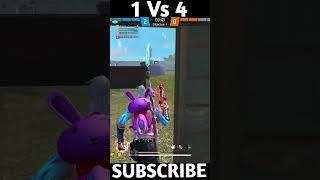 1vs4 Vs Cute Girls Youtuber Destroyed in Seconds  Insane 1vs4  #shorts #kishu888 #short