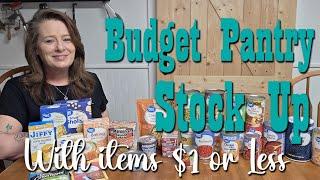 $1 or Less items to Stock Your Pantry