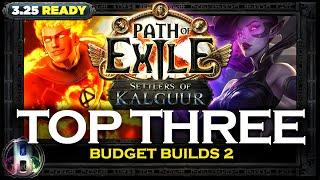 [PoE 3.25] TOP 3 BUDGET BUILDS PARTE 2 - SETTLERS OF KALGUUR - PATH OF EXILE - POE BUILDS