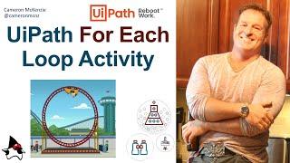 UiPath For Each Loop Example