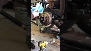 Taking apart front hub assembly on cj2a Willy’s jeep