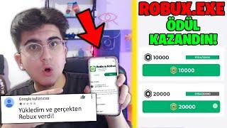 BEDAVA ROBUX veren TELEFON UYGULAMALARI !  gerçekten verdi - Roblox