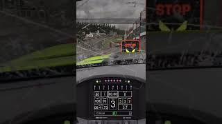 247kmh Crash! (Funny Sim Racing) Eau Rouge - Spa - ACC #Shorts