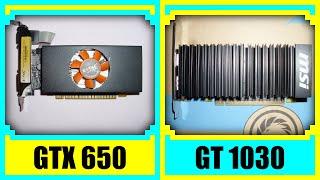 GTX 650 vs GT 1030 in 2022