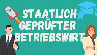 Staatlich geprüfter Betriebswirt - Bachelor Professional Wirtschaft #weiterbildung