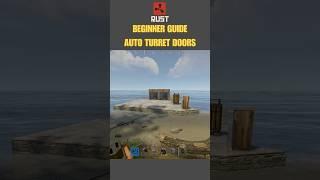  Rust Auto Turret Defense – HBHF Sensor + Auto Door Setup!