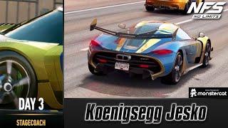 Need For Speed No Limits - Koenigsegg Jesko | Shadowfall (Day 3 - Stagecoach)