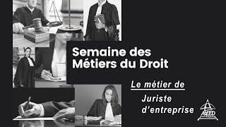 SMD - Le métier de Juriste d'entreprise