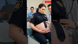 pregnant women checkup in hospital by doctor #doctor #plussize #pragnent #curvy #hospital