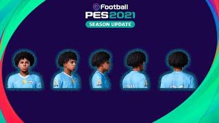 Rico Lewis Face Vol: 2 100% convertido do eFootball 2025 Compatível com todos Patchs - Pes2021