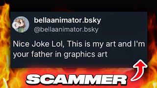 Art Scammers Have Infiltrated Bluesky...