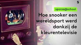 Hoe snooker een wereldsport werd dankzij de kleurentelevisie | Sporza @ School 23