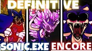 The DEFINITIVE Sonic.exe ENCORE MAIN WEEK - Too Slow Encore, YCR Encore, Triple trouble Encore (FNF)