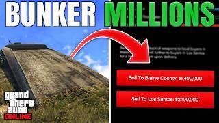 How To Make MILLIONS With The Bunker In GTA Online! (2024 Money Guide)