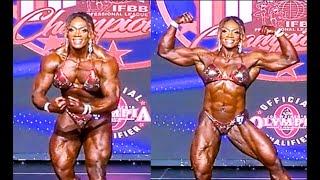 Female Bodybuilder Issis Syhler 2024 Europa Pro