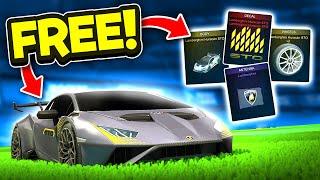 LAMBORGHINI HURACÁN For FREE In Season 13! (ROCKET LEAGUE!)