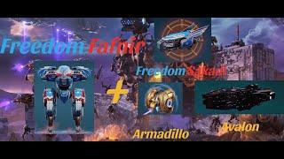 War Robots-Freedom Fafnir+Freedom Skadi en 2024. #warrobotsgameplay #gaming #gameplay