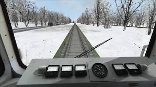 Train Simulator 2017 тест трамвая ктм 5(71-605)