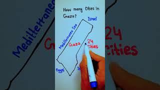 How many Cities in Gaza  / Gaza Total Cities || 5min Knowledge