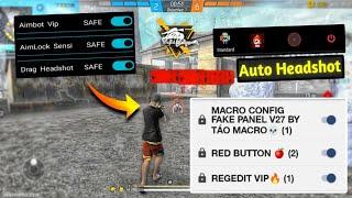 Free fire aimbot Apk ️ Macrodroid sensi | red button free fire 