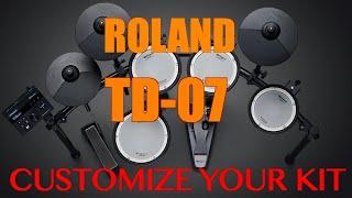 Roland TD-07 Kit Edit (Customize)