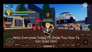 [Dragon Blox UPDATE 8] How To Get Gold Zeni (Read Description)