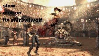 how to fix Mortal Kombat Komplete Edition  Slow Motion HD