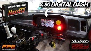 BUDGET Digi Dash and Maxx RACE ECU install