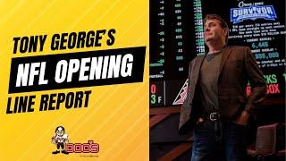 NFL Week 17 Opening Line Report / NFL Predictions and Picks/ 12/25/24 / Docs Sports / Tony George