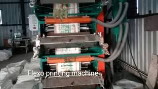 Secondhand Flexo Printing Machine For Woven Sacks Print N Roll Machinery