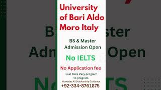 Italy University scholarship admission #job #scholarship #europeanuniversities