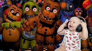 How A 8 Month Old Baby Beat FNAF 2